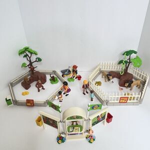 Playmobil 5969 Large Zoo Set City Life Figures Accessories Animals Extras